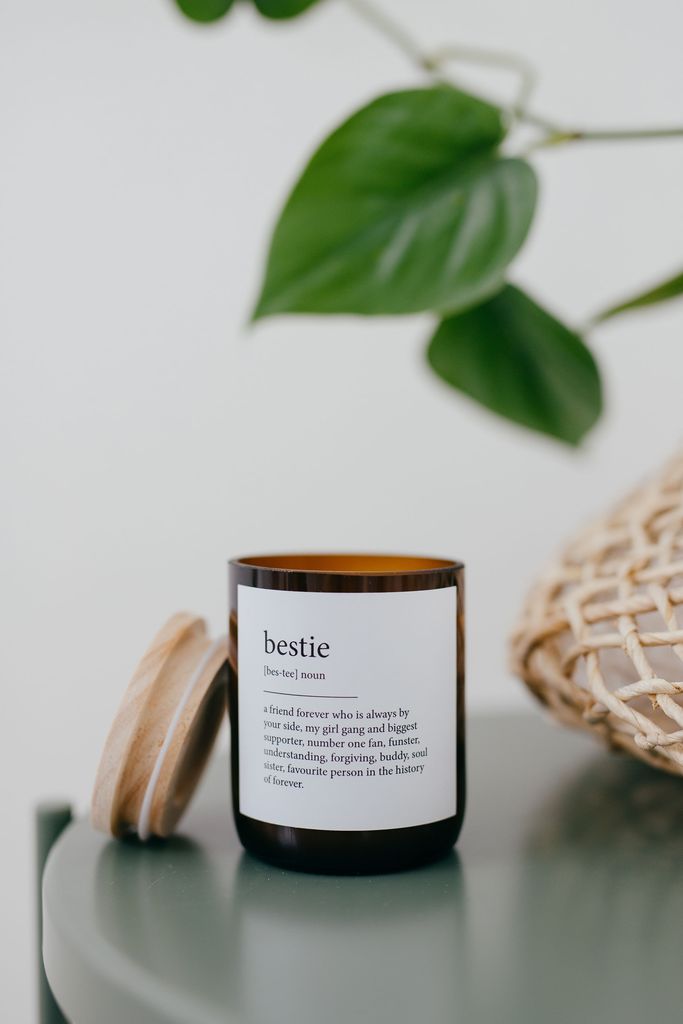 BESTIE DICTIONARY MEANING SOY CANDLE