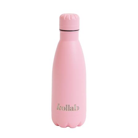 KOLLAB - Flask 350ml Powder Coated Pastel Pink