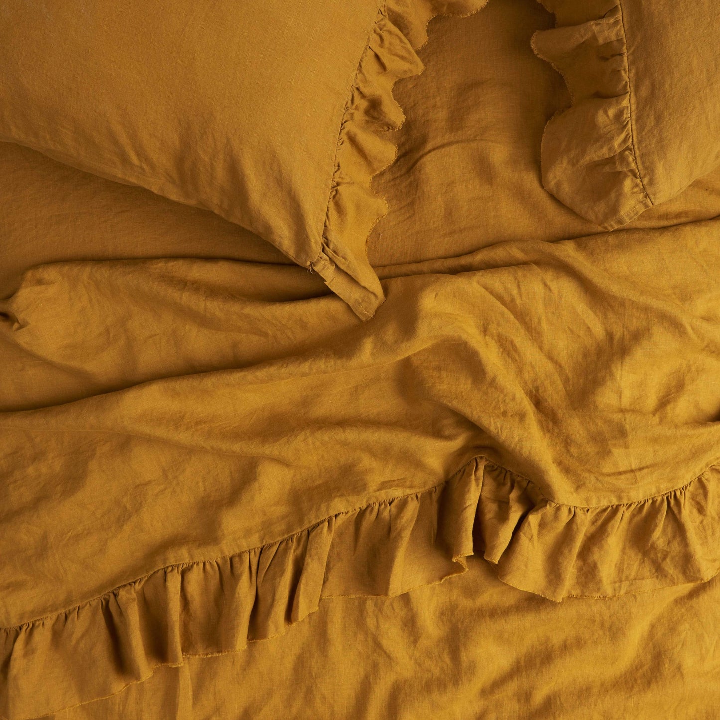 TUMERIC FITTED QUEEN SHEET